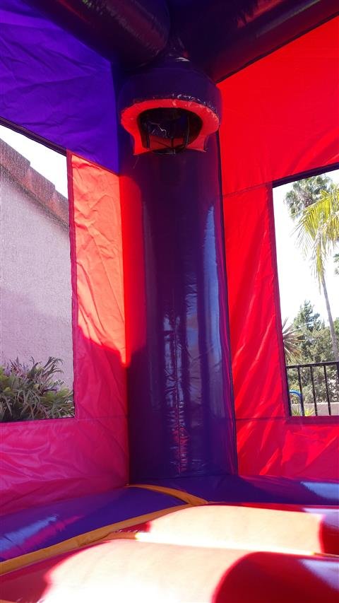 2-1 Pink Castle Mini Combo Climber Slide Frozen