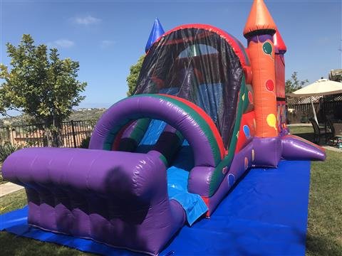 4 in 1 Castle Balloon Double Slide Combo