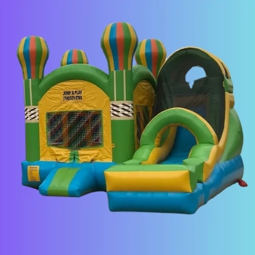 Combo Balloon Slide L:17ft. W:18ft. H:16ft
