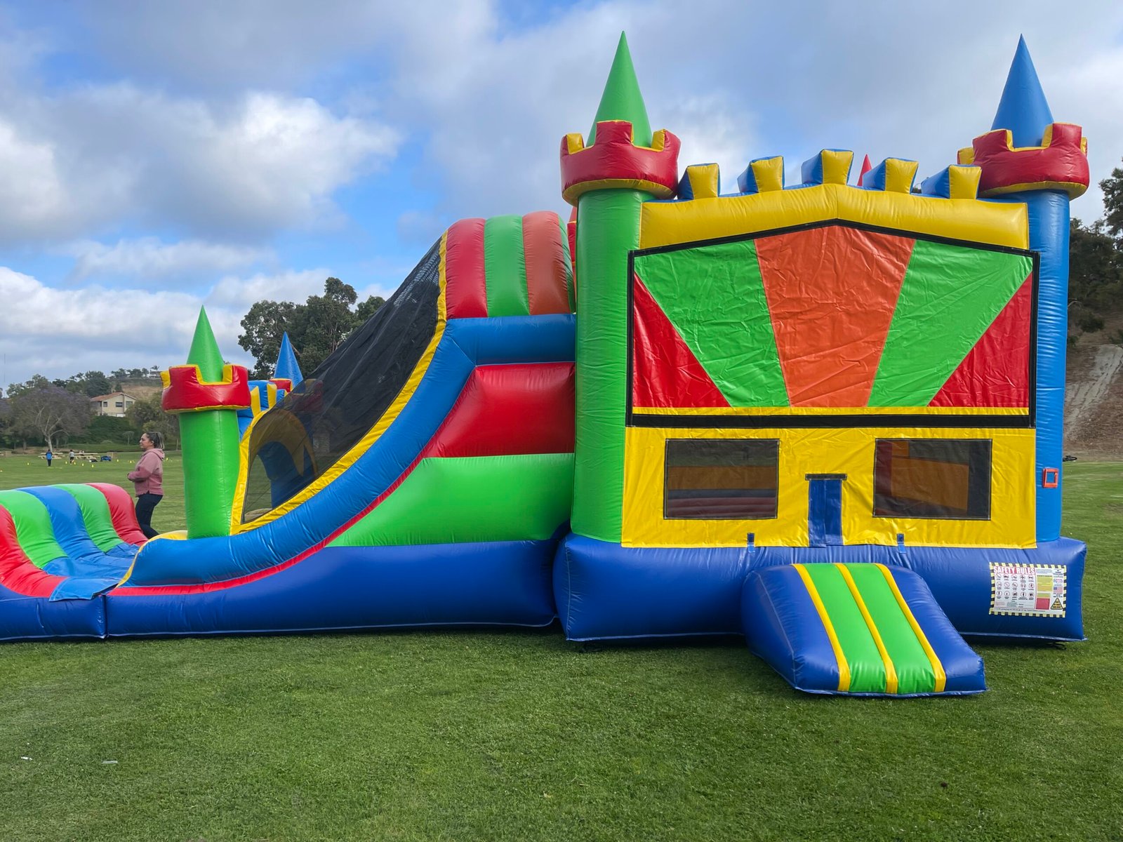 Colorful Castle Double Slide 1