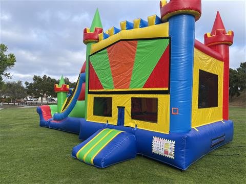 Colorful Castle Double Slide