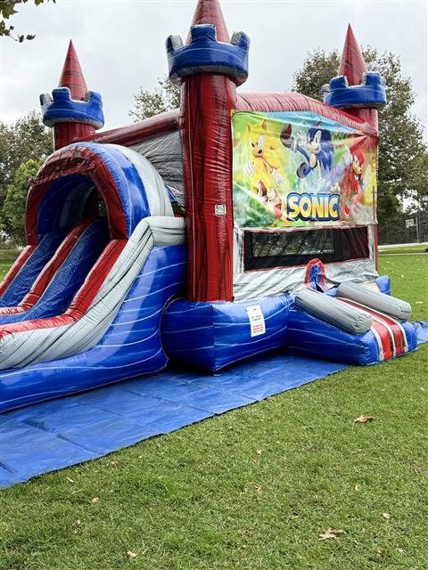 Sonic Double Slide Hedgehog Moonwalk