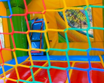 Combo Balloon Slide L:17ft. W:18ft. H:16ft