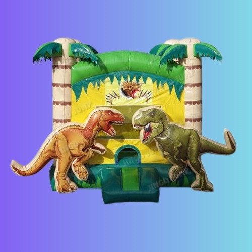 3D Dinosaur Bouncer House
