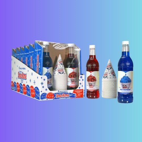 Snow Cone Syrup and Cones