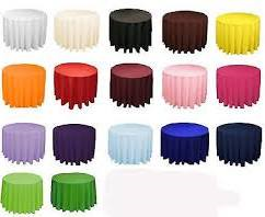 60″ Round Tablecloth