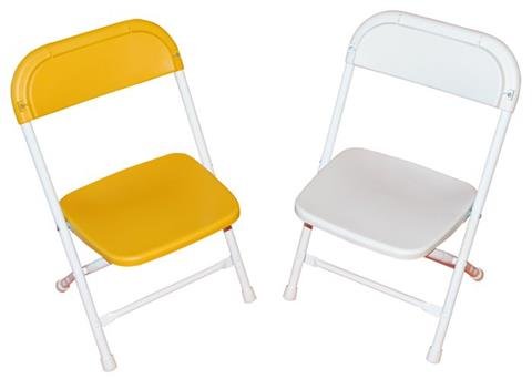 Kids Plastic Folding Chairs & Assorted Colors