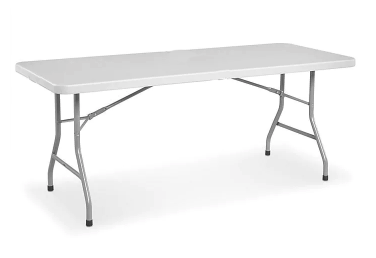 8ft Rectangular Table 10 People