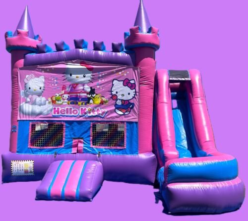 Hello Kitty Slide Bounce House
