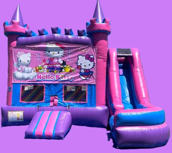 Hello Kitty Slide Bounce House